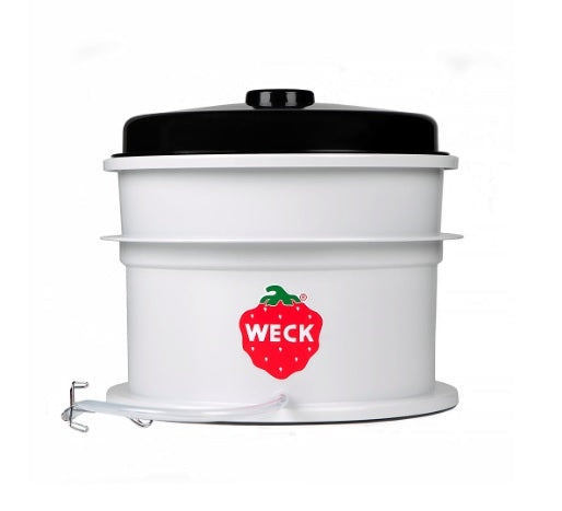 Ensemble combiné Weck, presse-agrumes/bouilloire à jus (WSG20)
