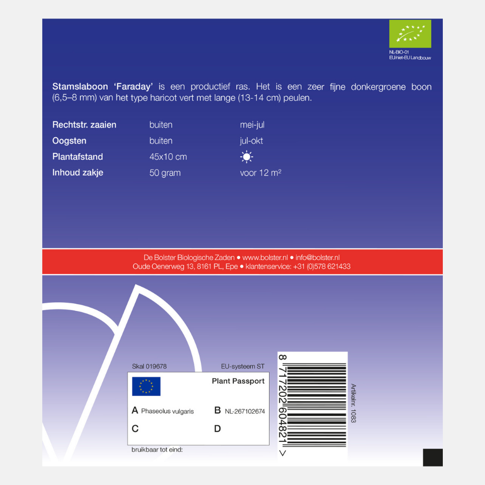 Stamslaboon 'Faraday' BIO