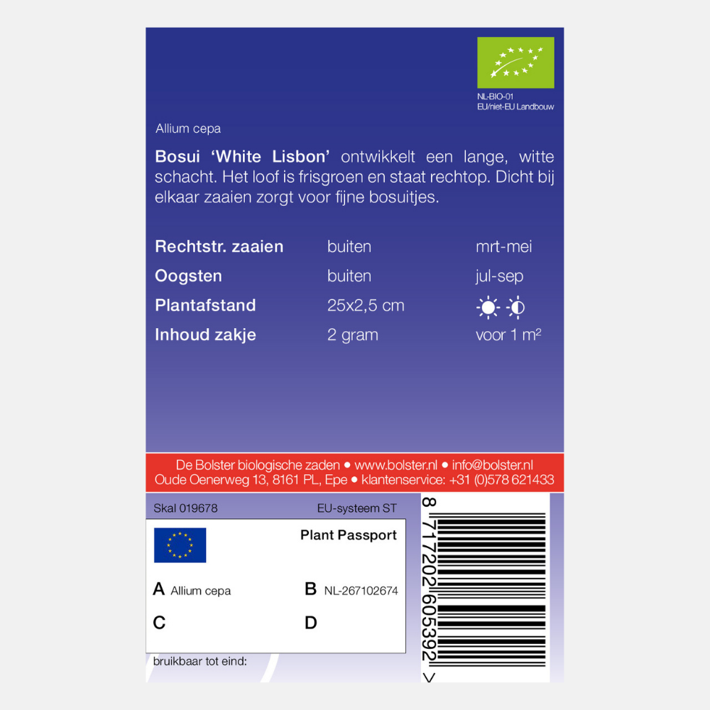 Bosui 'White Lisbon' BIO