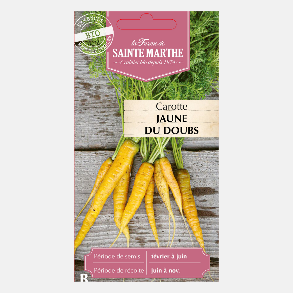 Wortel 'Geel uit Doubs' BIO