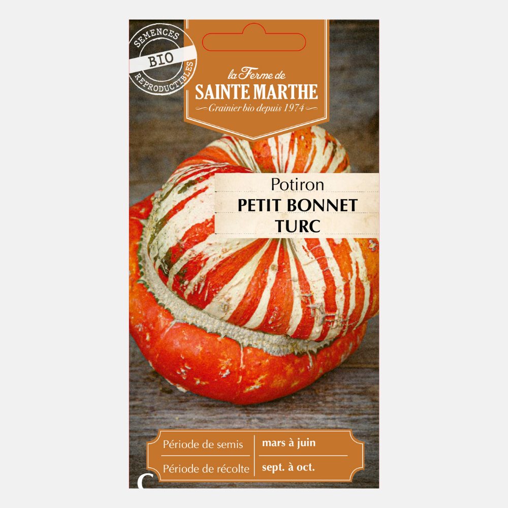 Pompoen 'Turkse Muts' BIO
