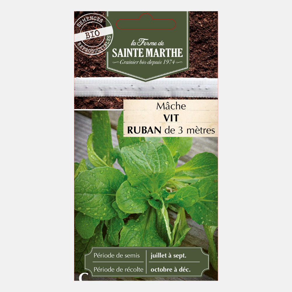 Lamb's lettuce 'Vit' seed tape BIO