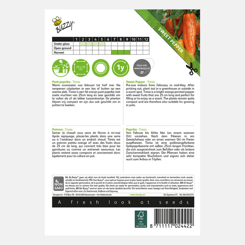 Pointed Pepper 'Timia'