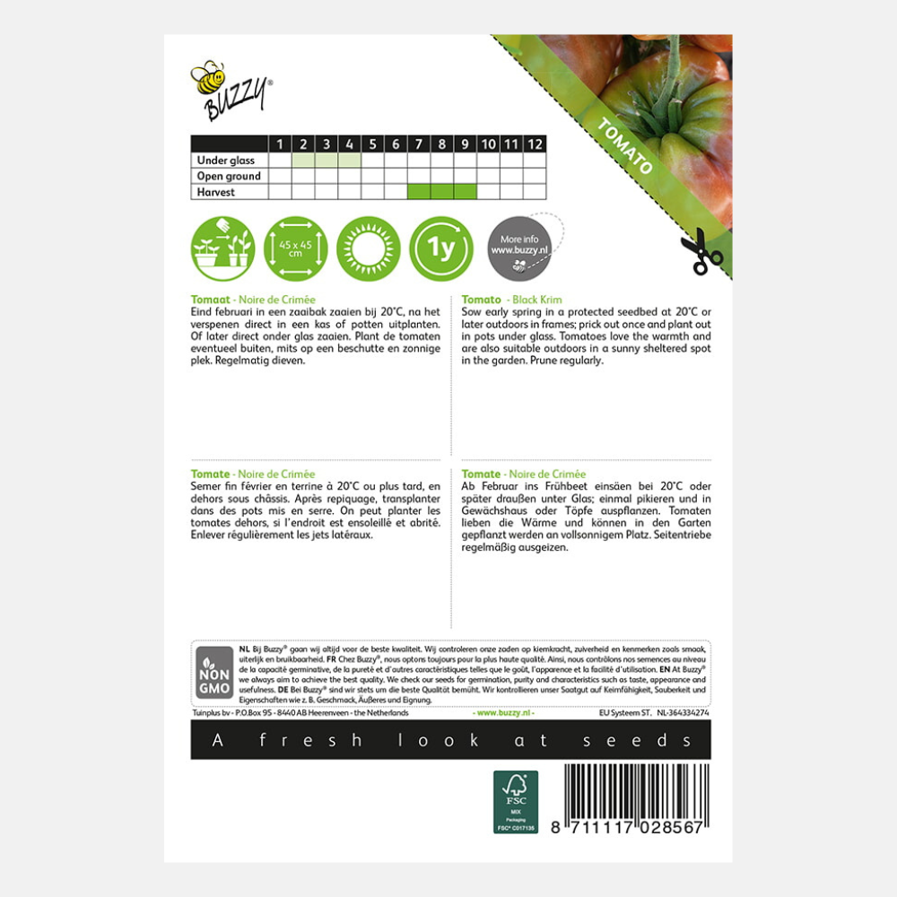 Tomato 'Noire de Crimee'