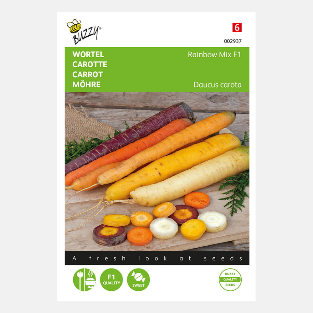 Summer carrot 'Rainbow' F1