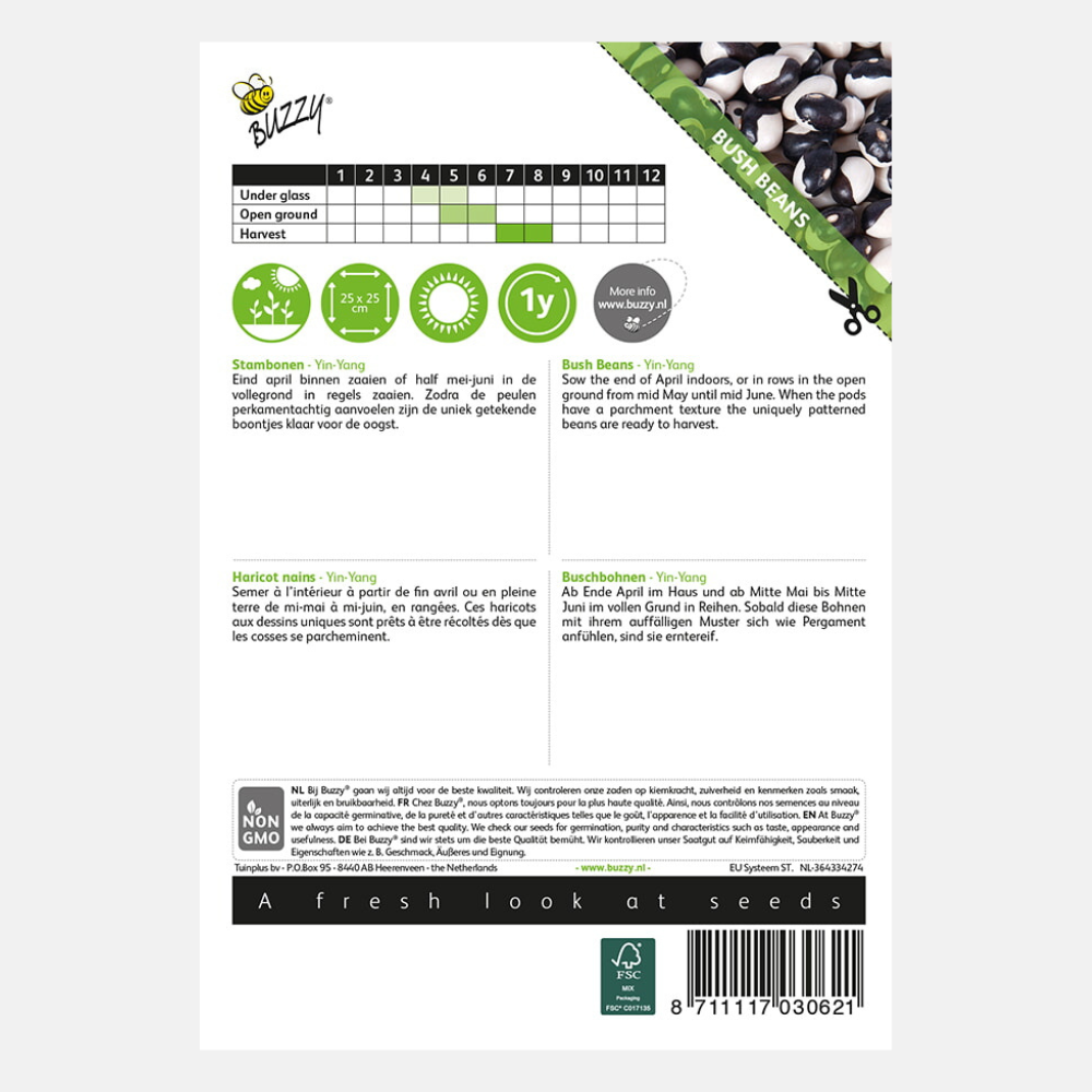 Bush bean 'Yin Yang'