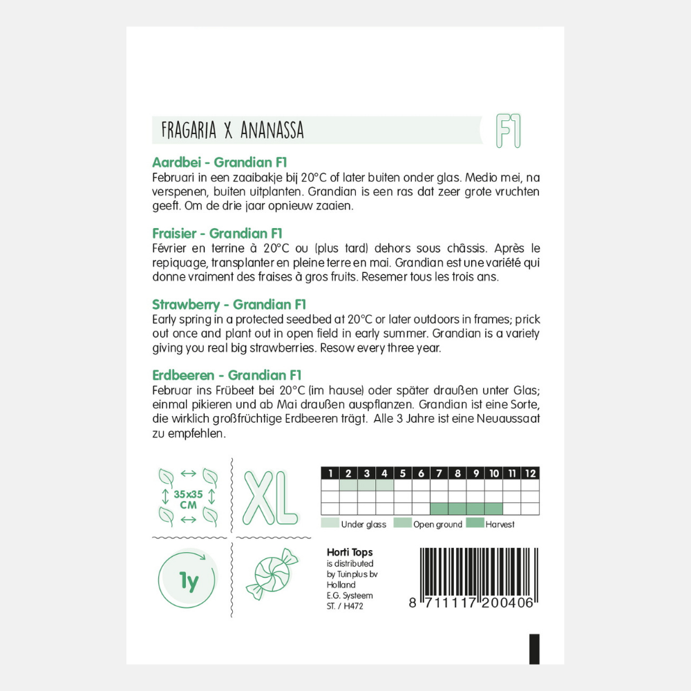 Aardbeien 'Grandian' F1