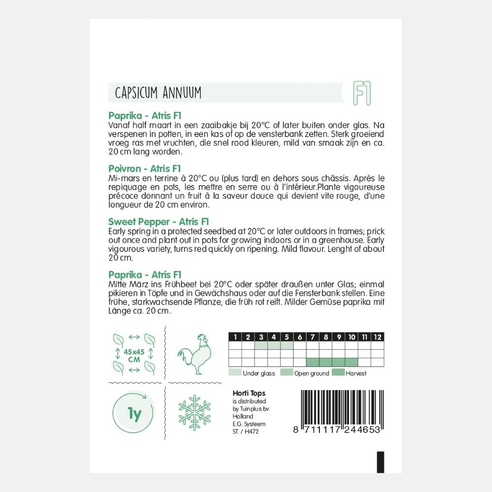Pepper 'Atris' F1