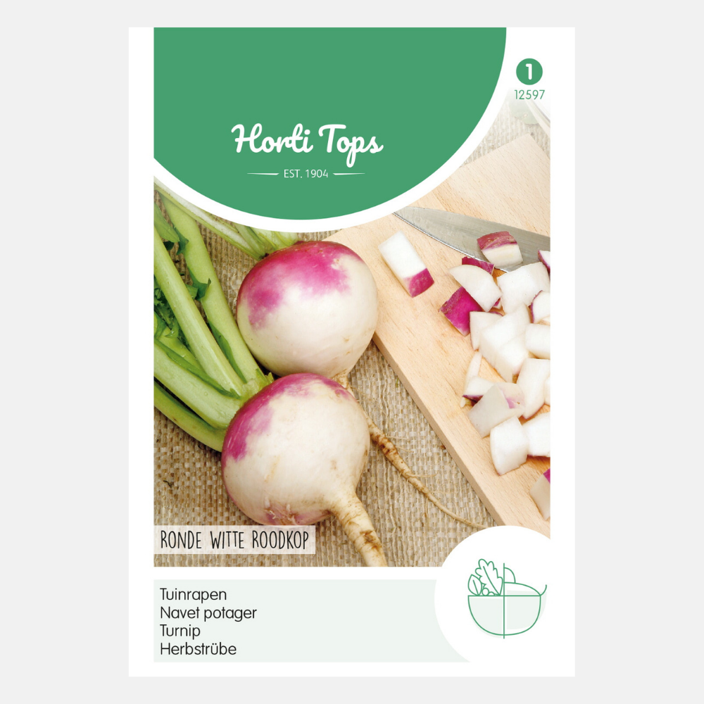 Turnips 'Round White Redhead'