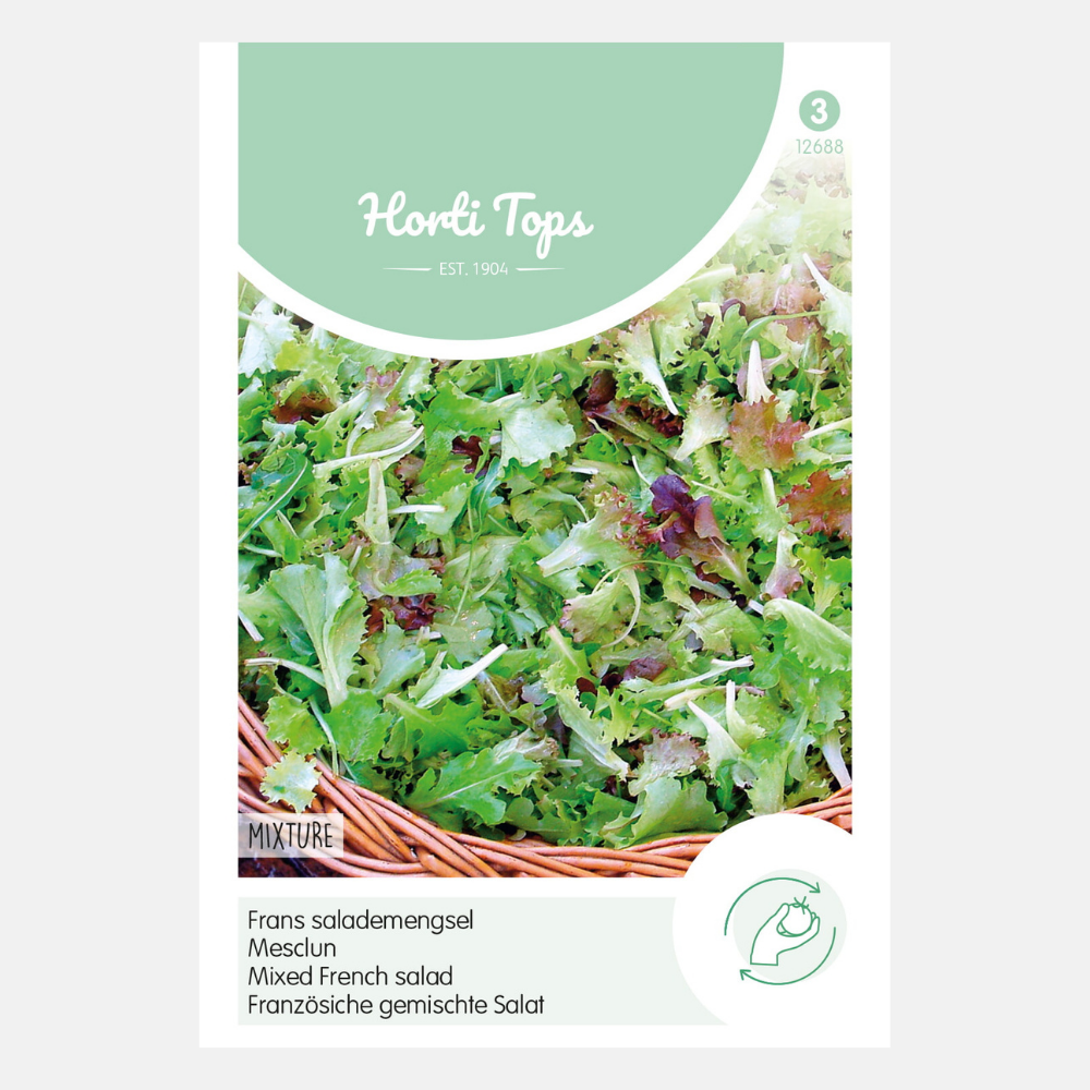 Pluksla mesclun - Frans salademengsel