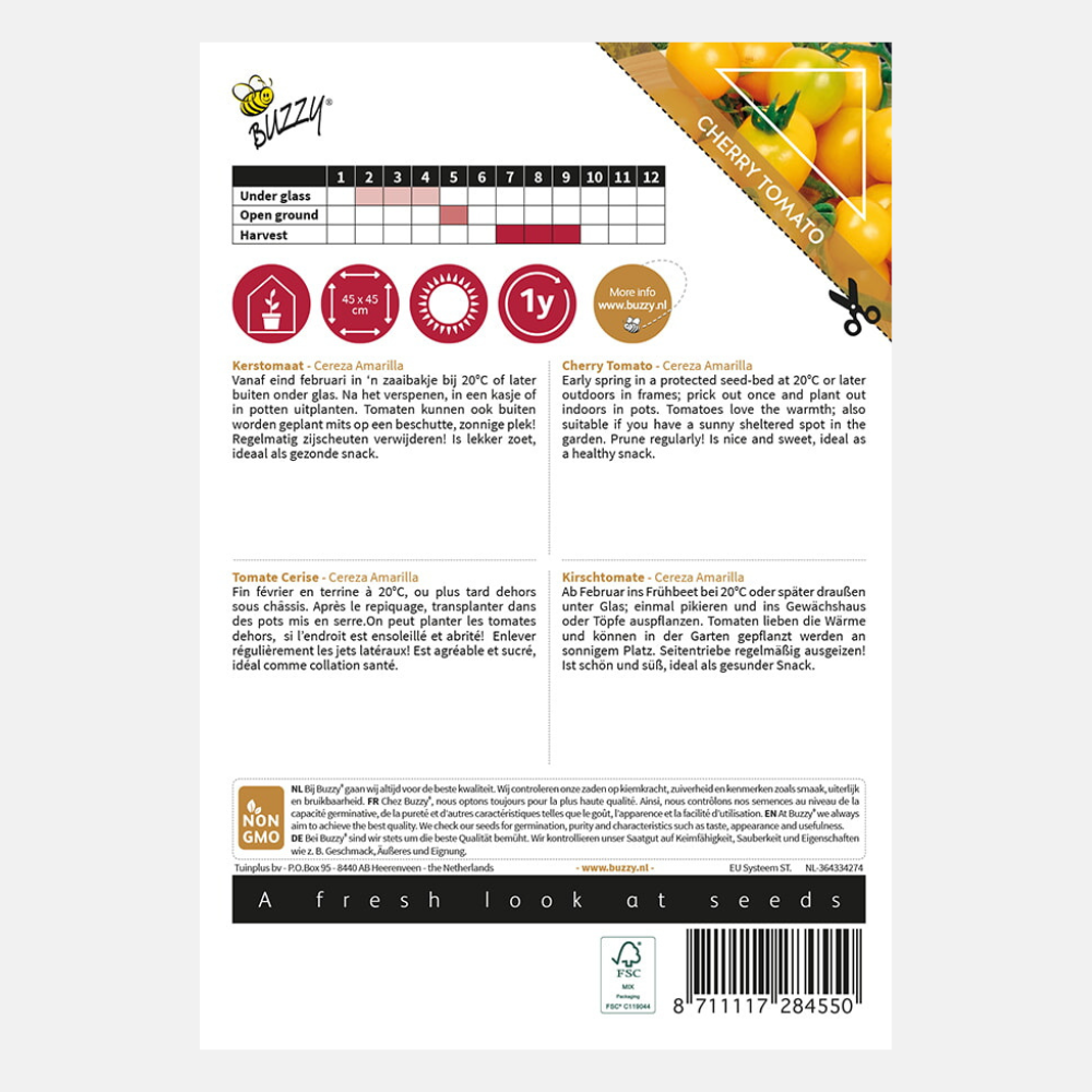 Tomate cerise 'Cereza Amarilla'