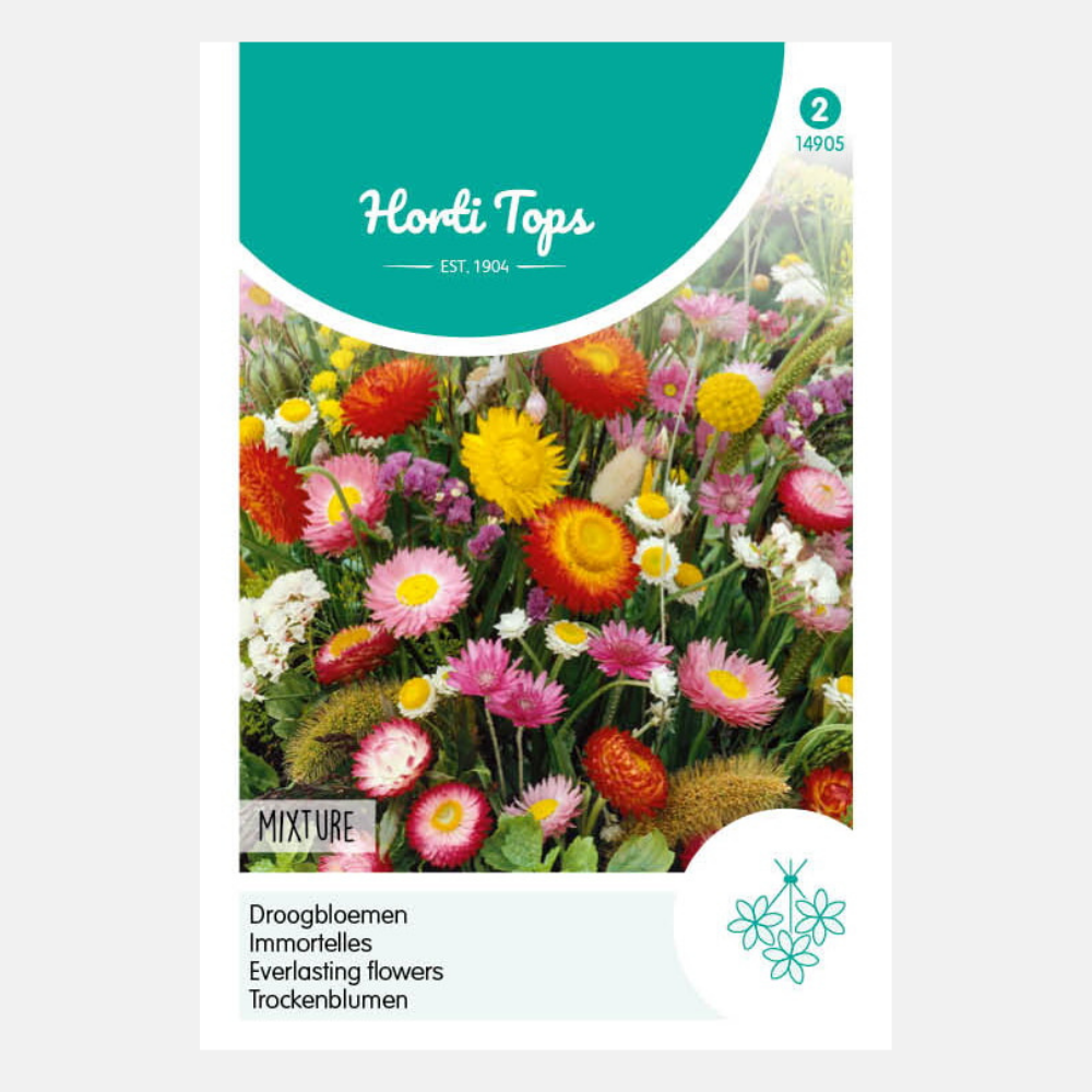 Droogboekettenmengsel - droogbloemen éénjarig