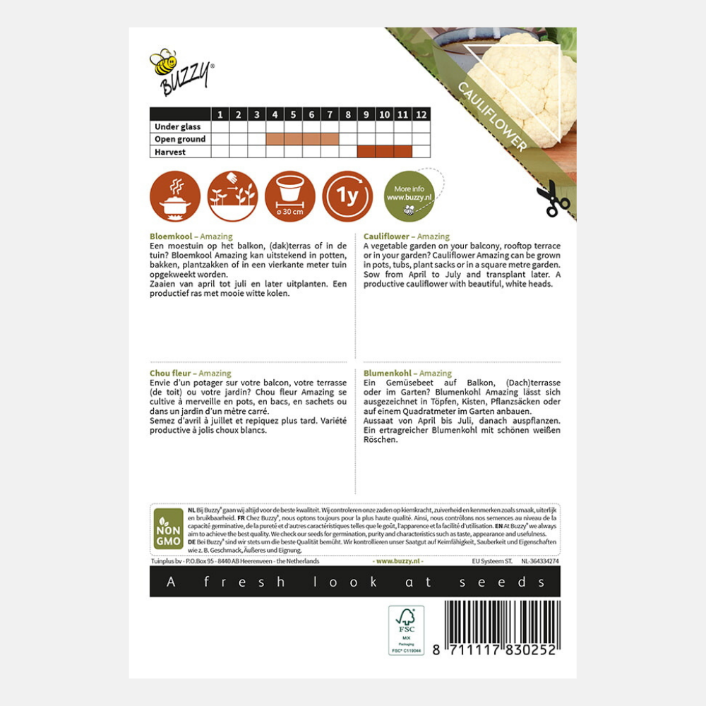 Cauliflower 'Amazing'