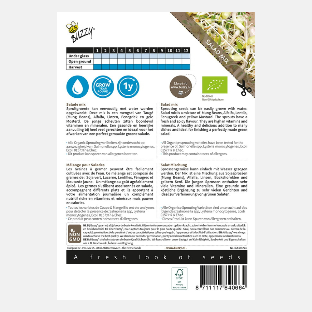 Sprouts Salad Mix BIO