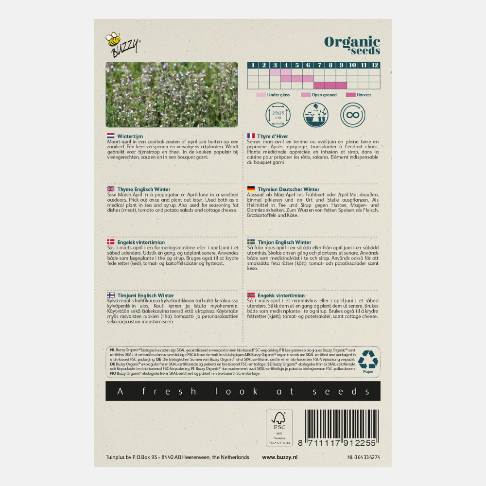 Thyme 'Englisch Winter' BIO