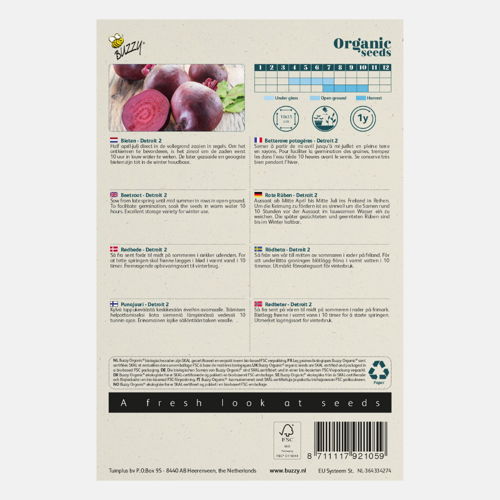 Beets 'Detroit' BIO