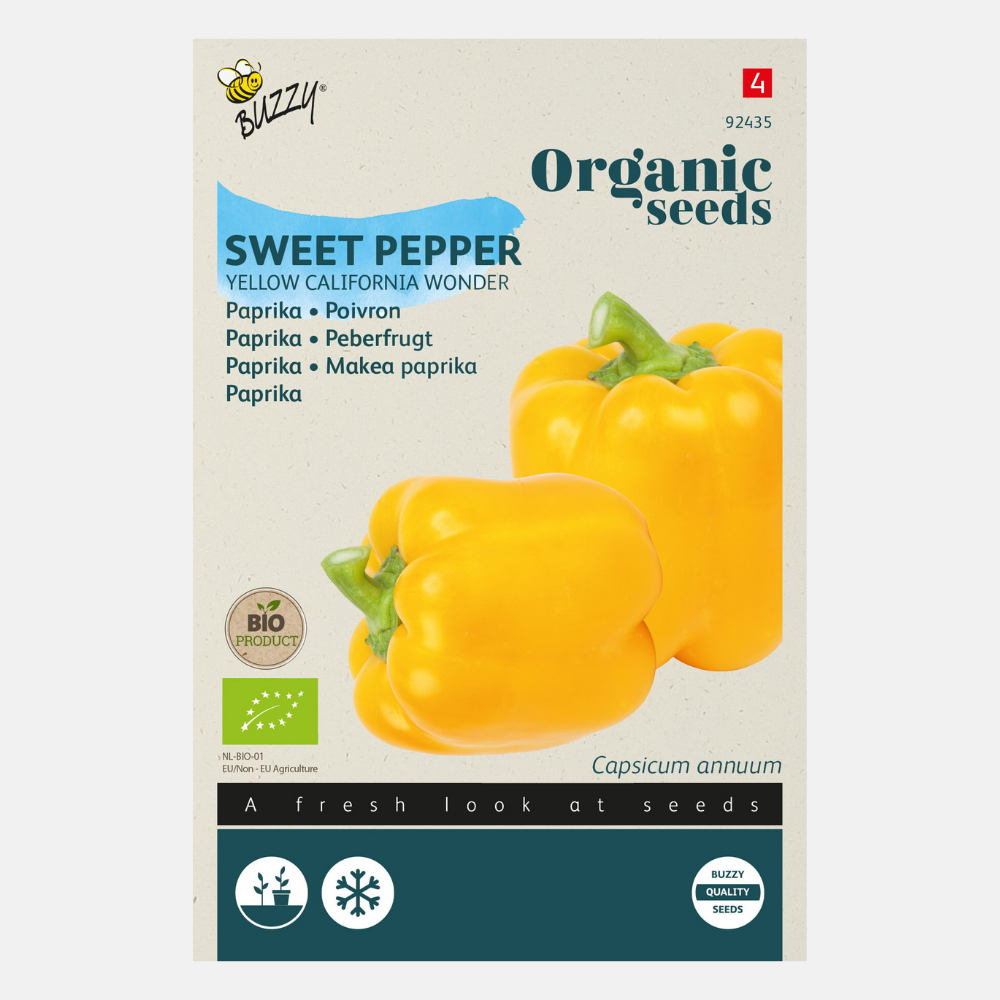 Bell pepper 'Yellow California Wonder' BIO