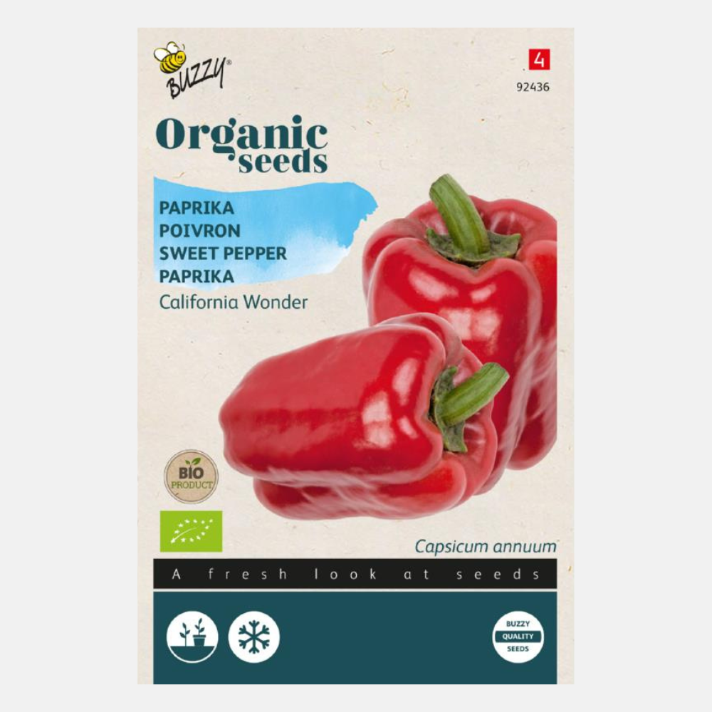 Bell pepper 'California Wonder' ORGANIC