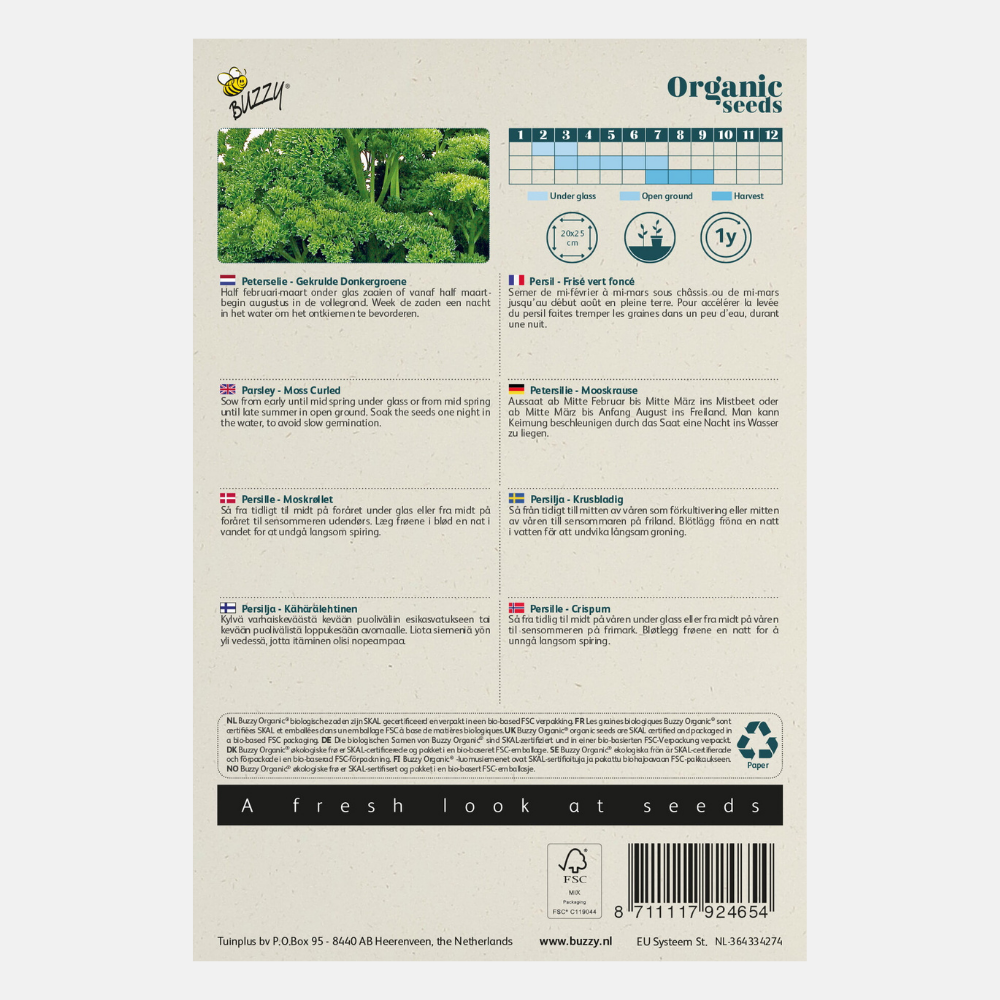 Parsley 'Curly' BIO