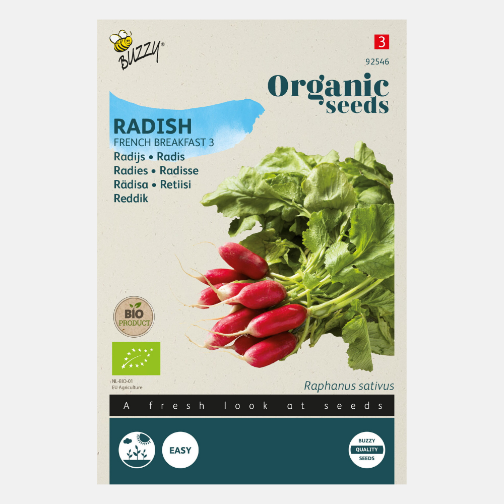 Radish 'French Breakfast' BIO
