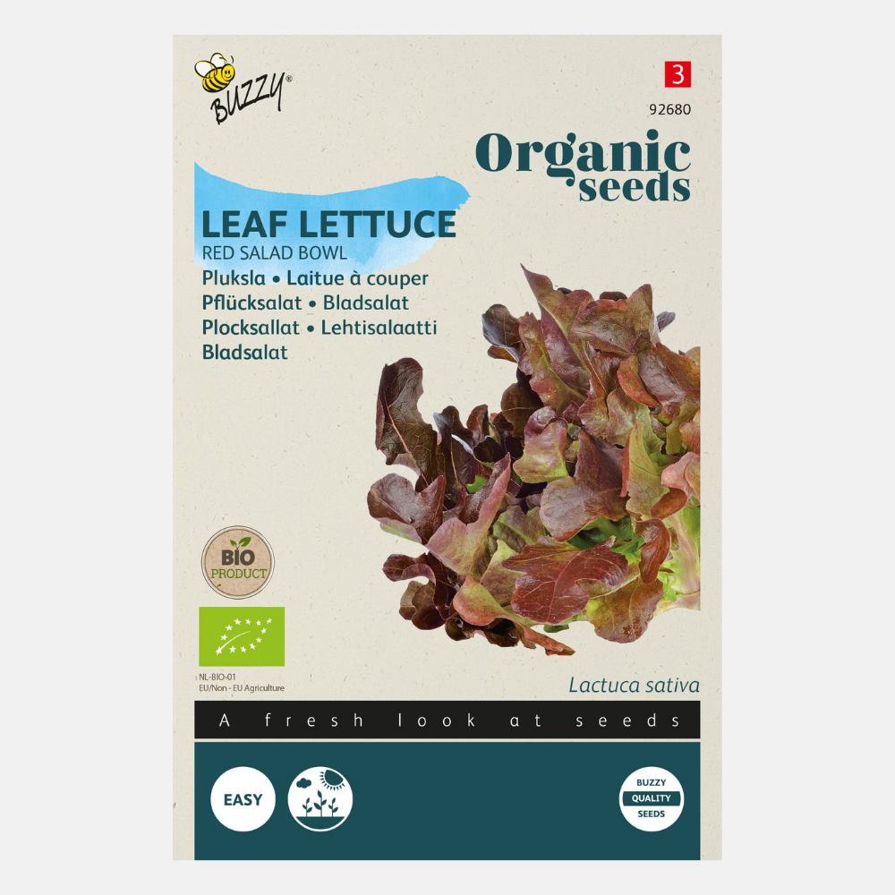 Pluksla 'Red Salad Bowl' BIO