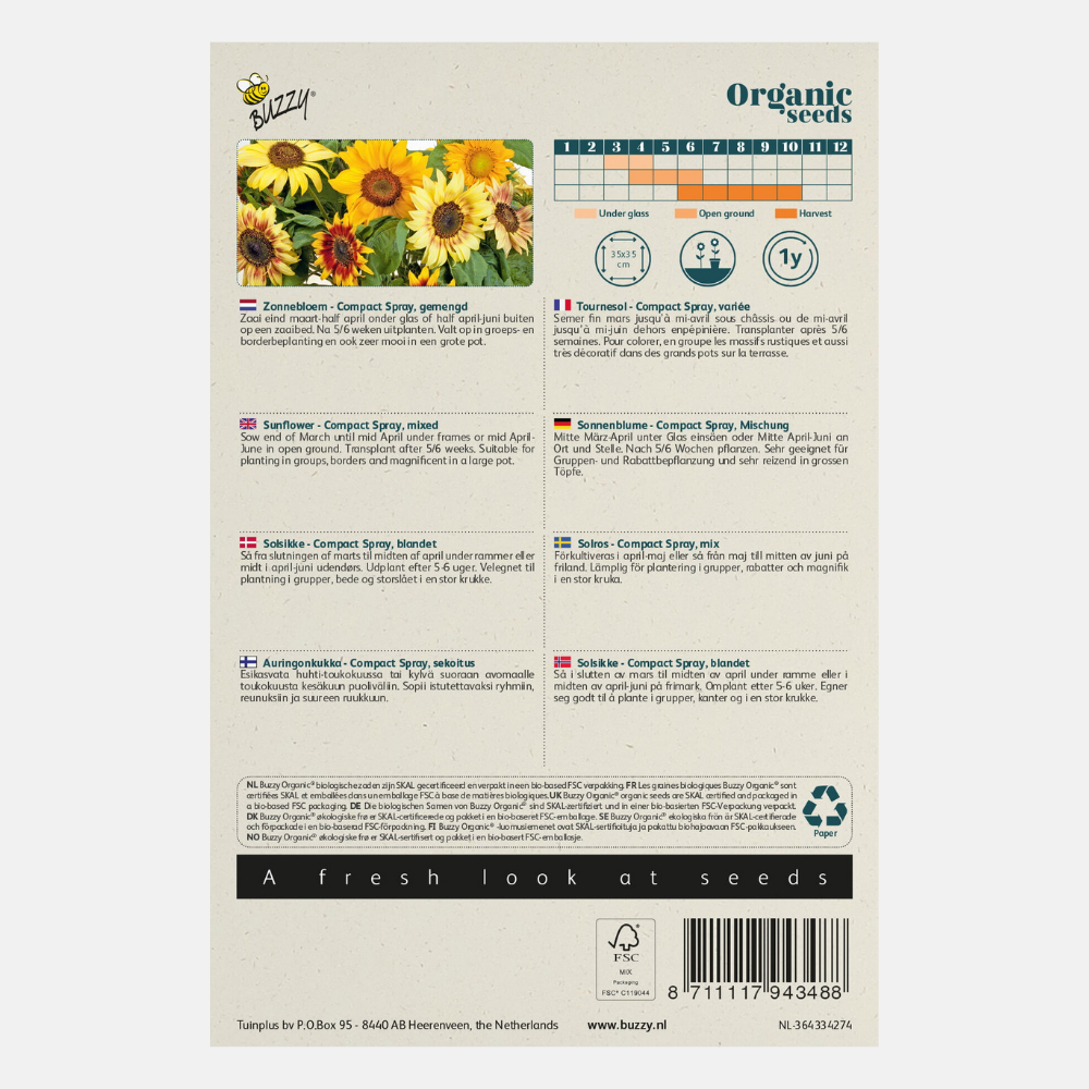 Tournesol 'Compact Spray' BIO