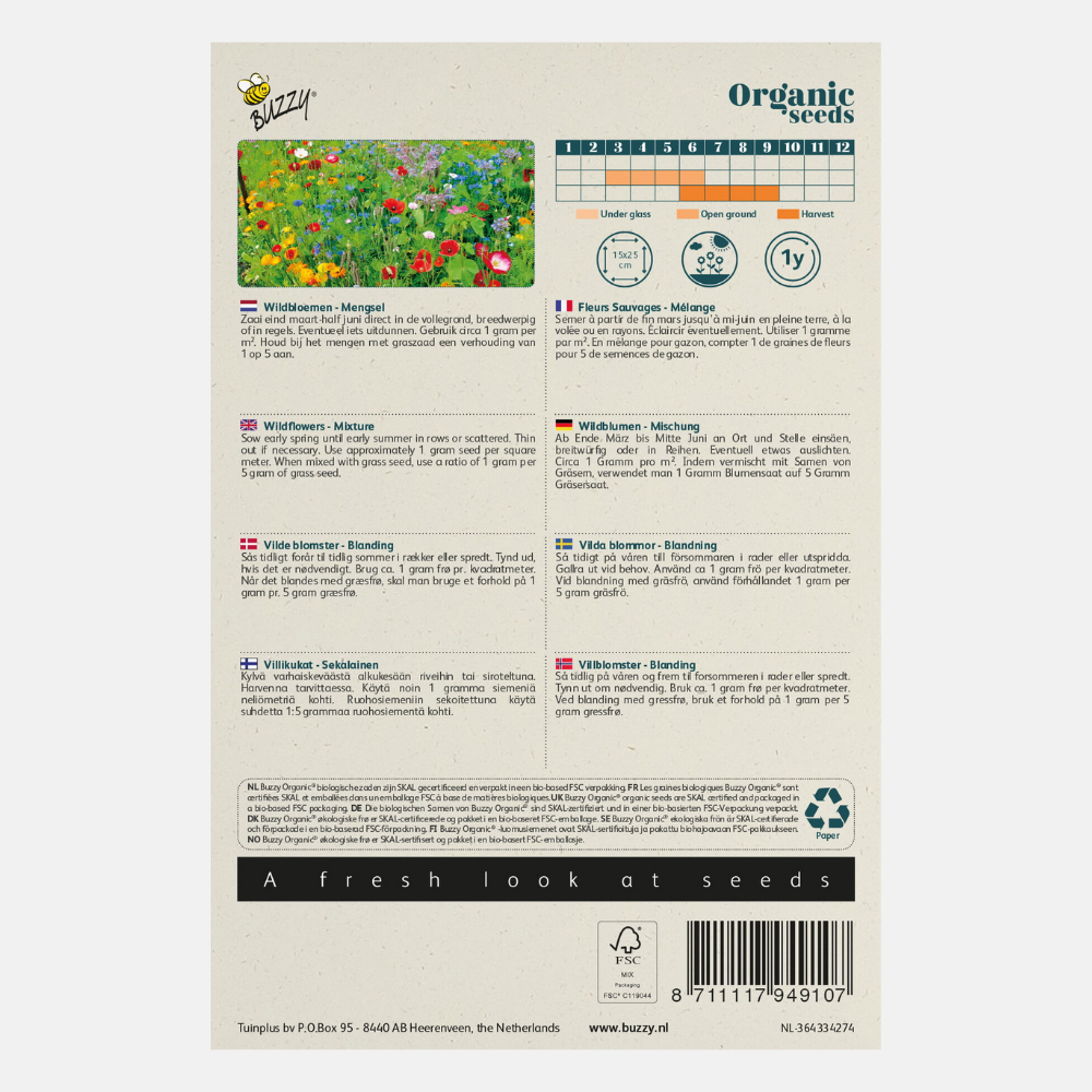 Wildflower mixture BIO