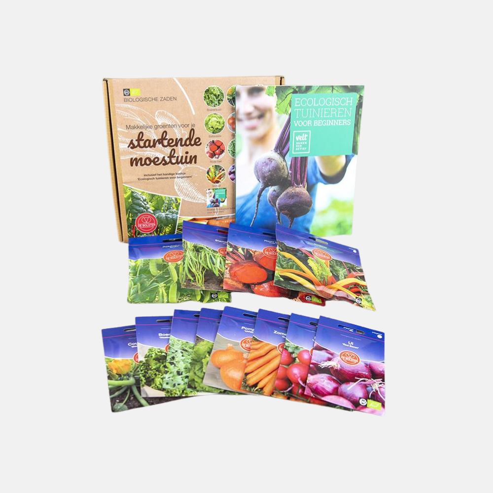 Zadenpakket 'Startende moestuin' BIO