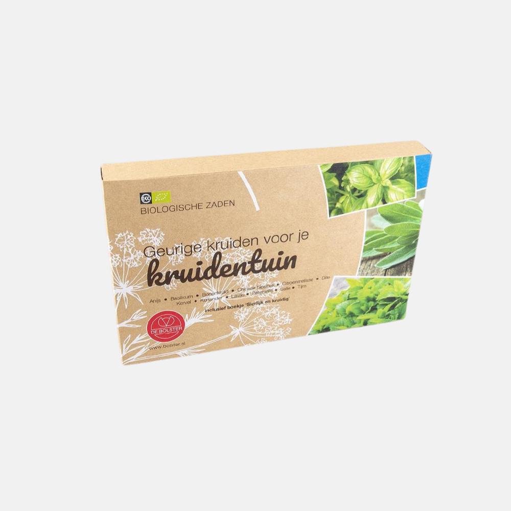 Paquet de graines 'Le jardin d'herbes aromatiques' BIO