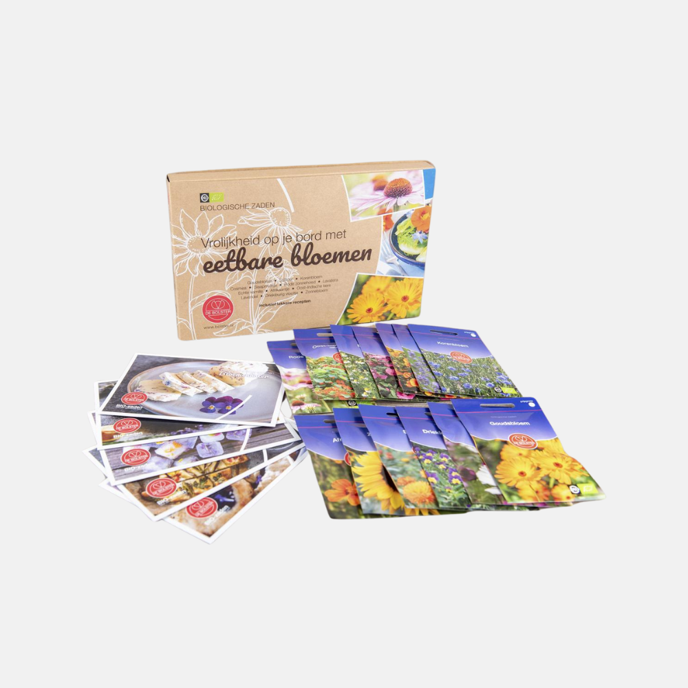 Paquet de graines 'Fleurs comestibles' BIO