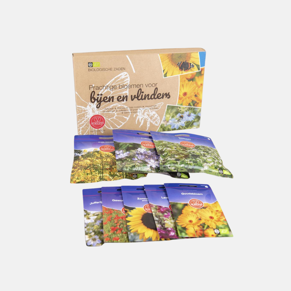 Paquet de graines 'Abeilles et papillons' BIO