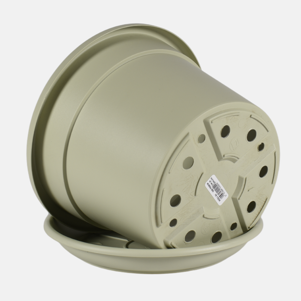 Pot de fleurs en plastique 14 litres - (choisir la couleur)