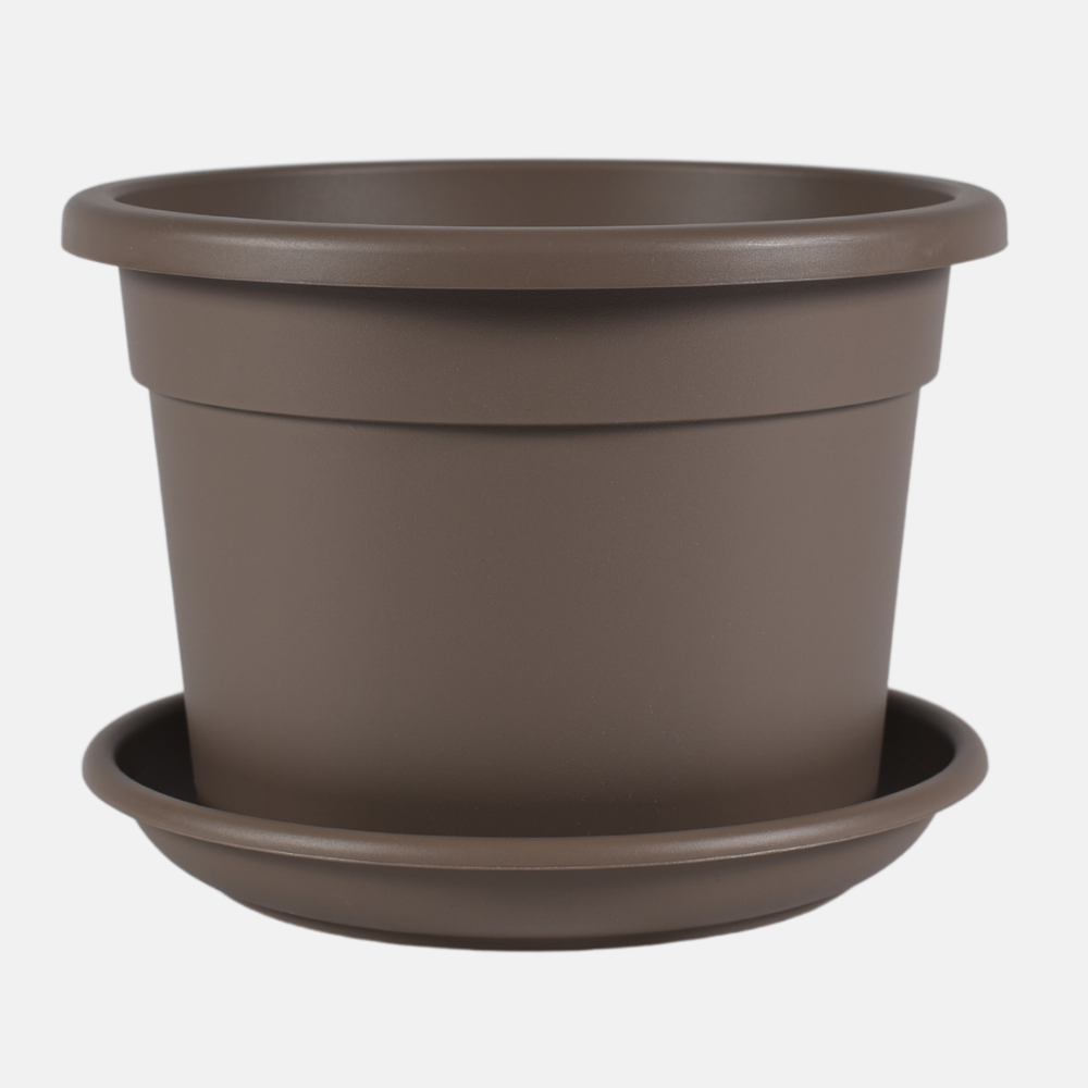 Pot de fleurs en plastique 14 litres - (choisir la couleur)