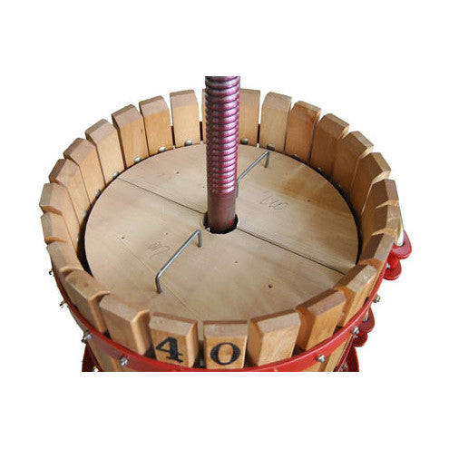 Fruitpers met kriksysteem 5liter (ø 15 cm) kantelbaar