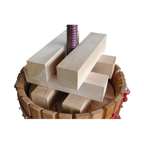 Fruitpers met kriksysteem 5liter (ø 15 cm) kantelbaar