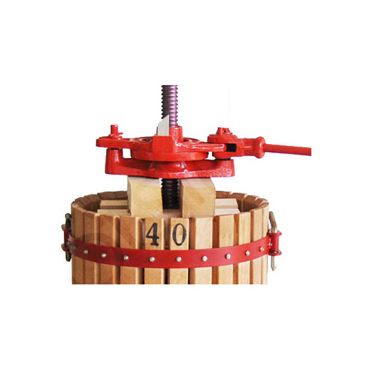 Fruitpers met kriksysteem 5liter (ø 15 cm) kantelbaar