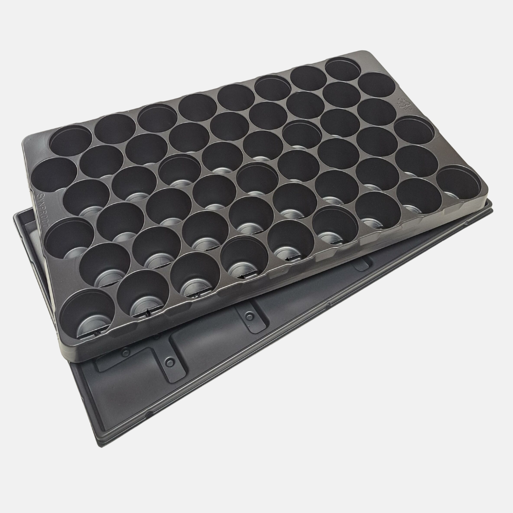Bac à semis plastique souple 30x51 cm - 51 trous