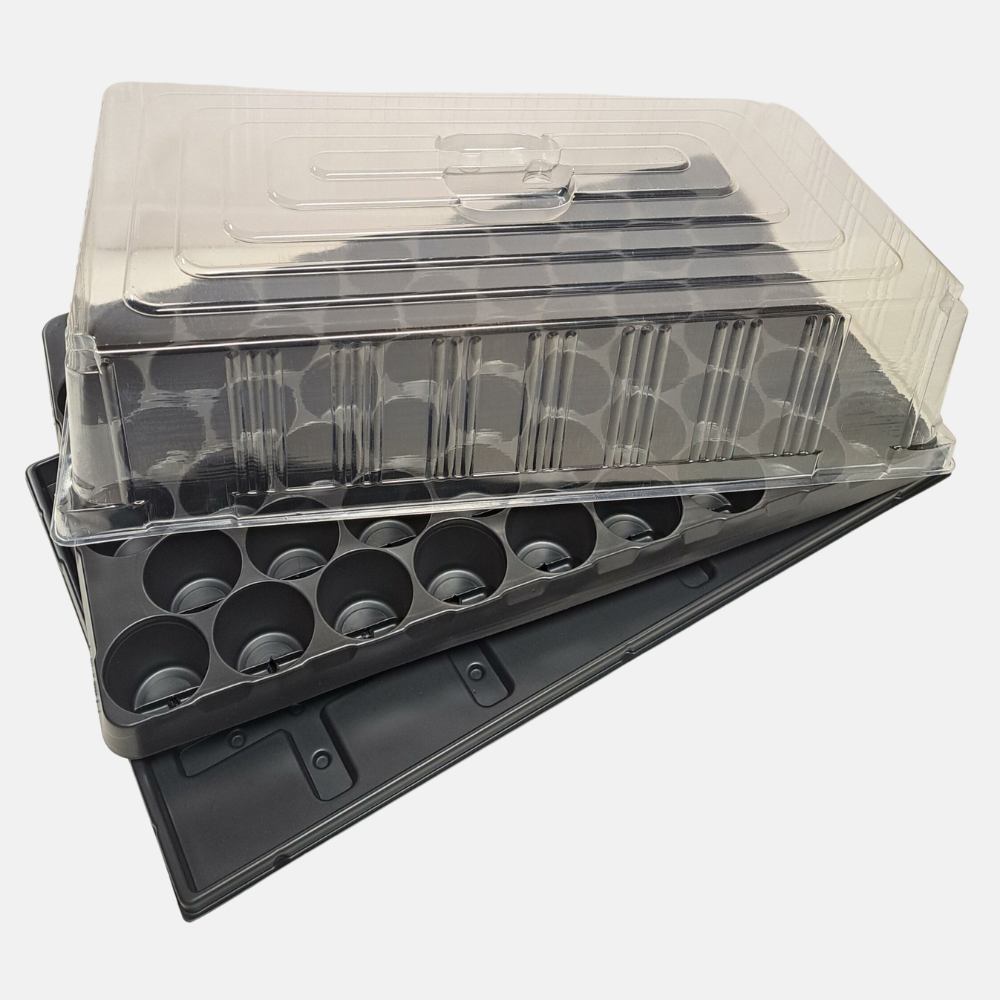 Bac à semis plastique souple 30x51 cm - 51 trous