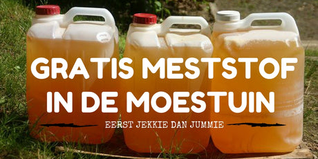 GRATIS MESTSTOF IN DE MOESTUIN