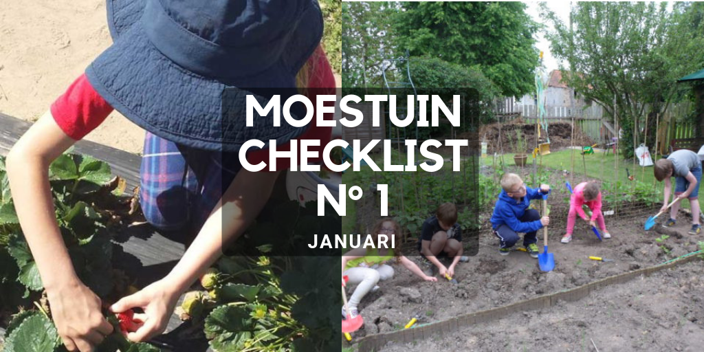 Moestuin checklist 1 : Tuinbonen en moestuinieren op school