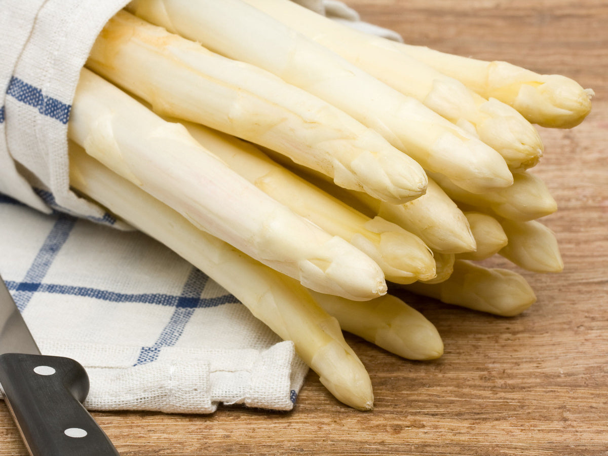 Witte asperge kweken