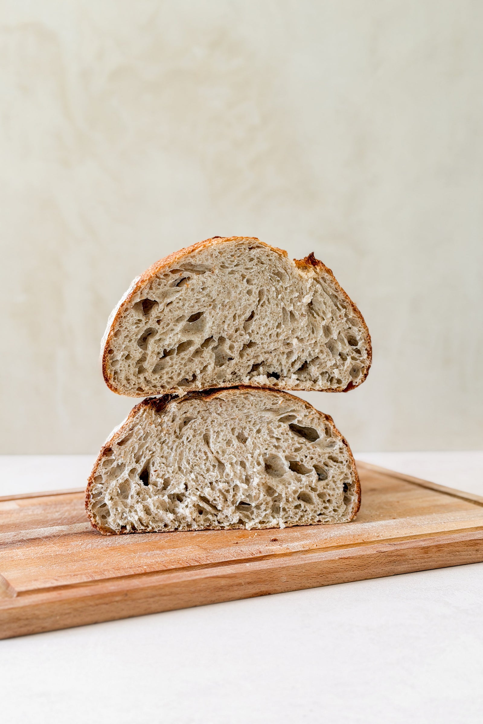 Zuurdesem  brood recept eindresultaat
