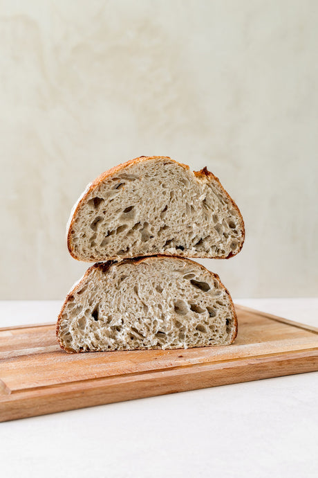 Zuurdesem  brood recept eindresultaat