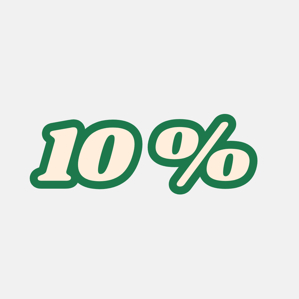 10% korting