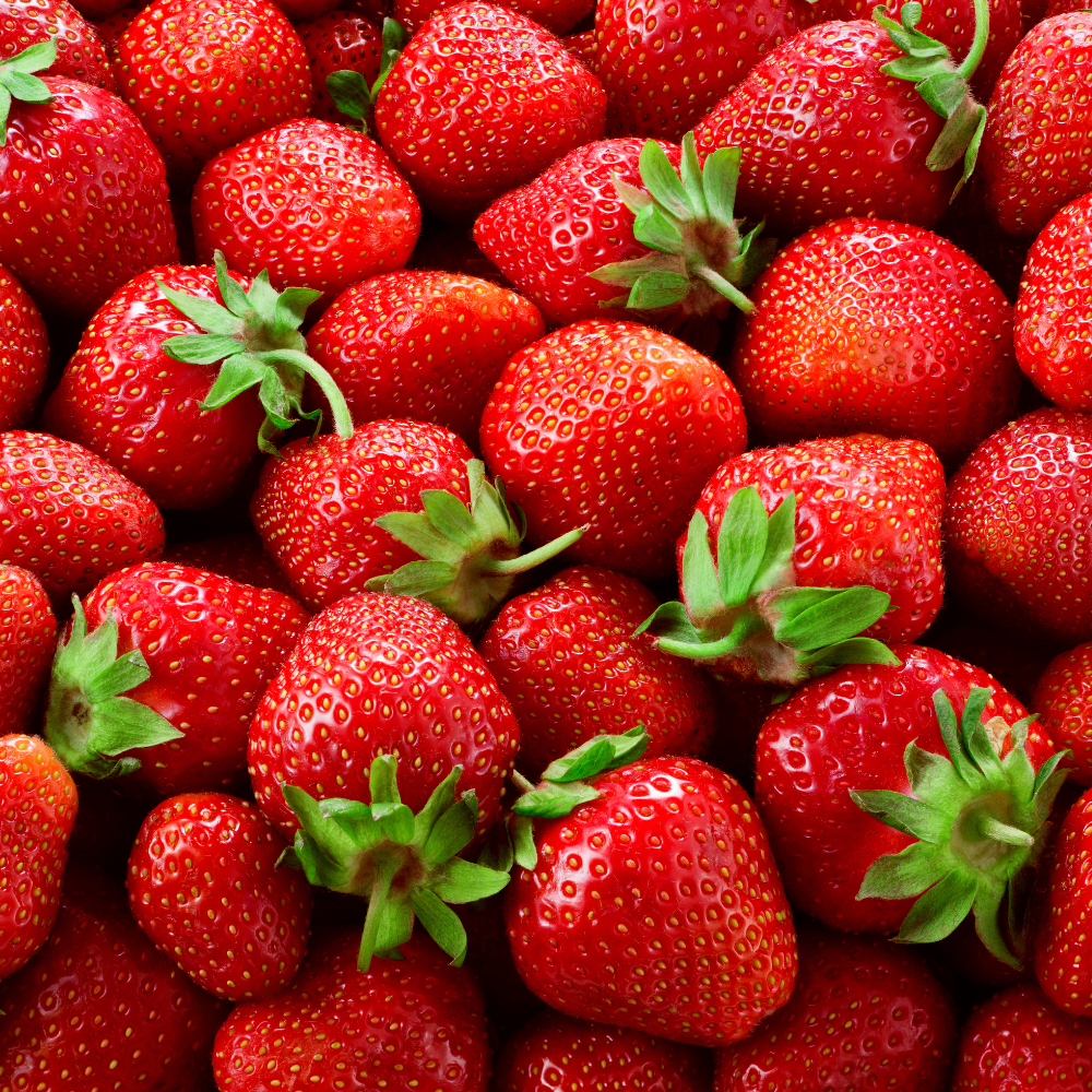 Aardbei zaadjes