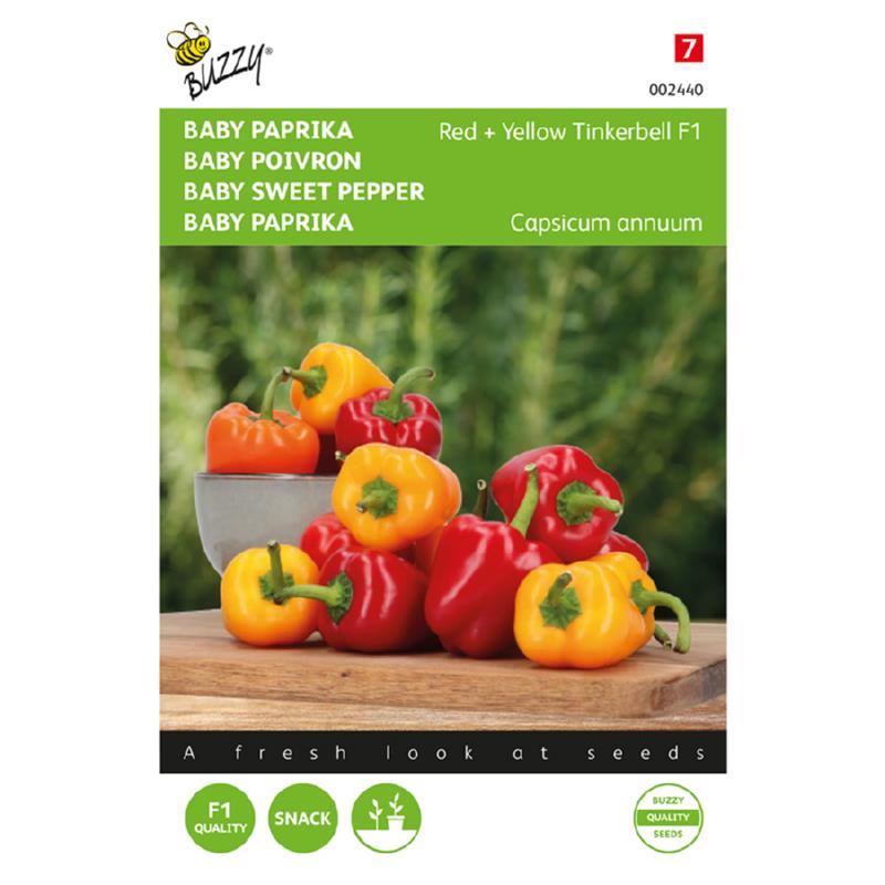 Buzzy® Baby Paprika Rouge + Jaune Fée Clochette F1