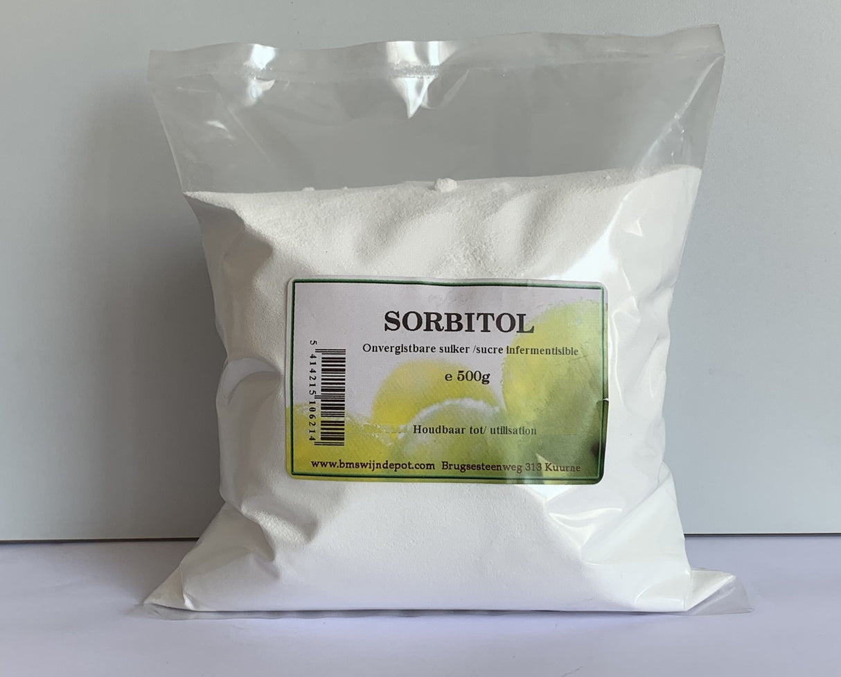 Sucre Sorbite 500g - Substitut de sucre Sorbitol en poudre