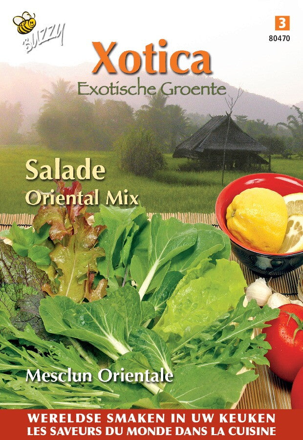 Xotica Salade Mix Exotisch Baby Leaf 3 gram