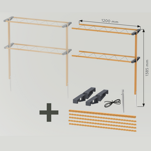 Berry Buddy – stabile Stütze (120 cm breit)