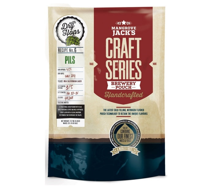 MJ Craft Series Pilsner mit Trockenhopfen 2,5 kg 